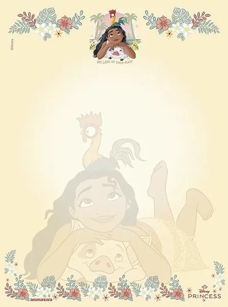PAPEL DE CARTA PRINCESAS C/8FLS